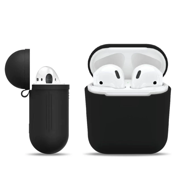 Чохол для навушників Tech-Protect Iconset для AirPods Black (0795787712153)