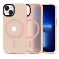Чехол Tech-Protect MagMat для iPhone 14 | 13 Matte Pink with MagSafe (9589046926044)