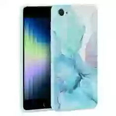 Чехол Tech-Protect Marble ”2” для iPhone 7 | 8 | SE 2020/2022 Blue (9589046922701)