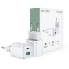 Мережевий зарядний пристрій Tech-Protect M05D QC/PD 20W USB-C | USB-A White (6216990212208)