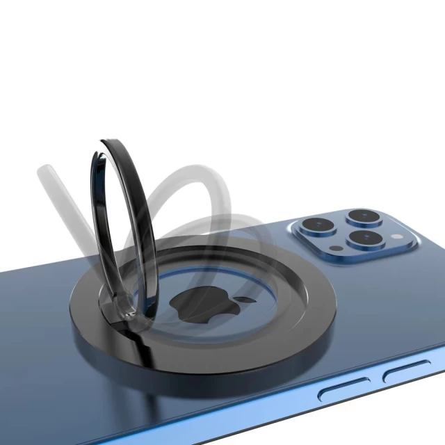 Магнітне кільце Tech-Protect Magnetic Phone Ring Grey with MagSafe (9490713934609)
