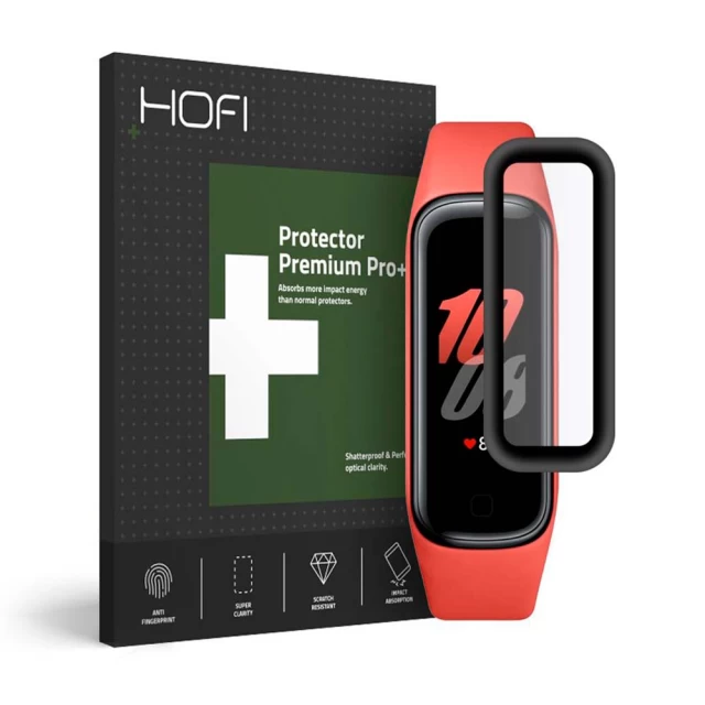 Защитное стекло Hofi Hybrid Glass для Samsung Galaxy Fit 2 Black (0795787716007)