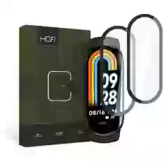 Защитное стекло Hofi Hybrid Pro Plus для Xiaomi Smart Band 8 | 8 NFC 2-pack Black (9490713935378)