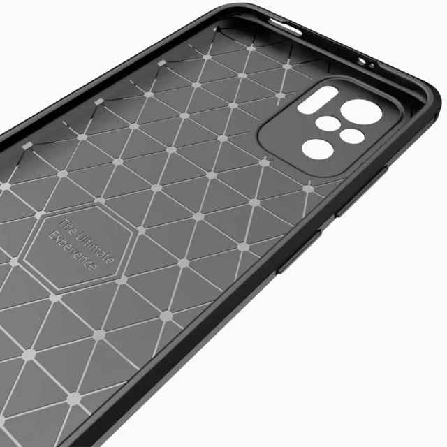 Чехол Tech-Protect TpuCarbon для Xiaomi Redmi Note 10 | 10s Black (6216990211140)