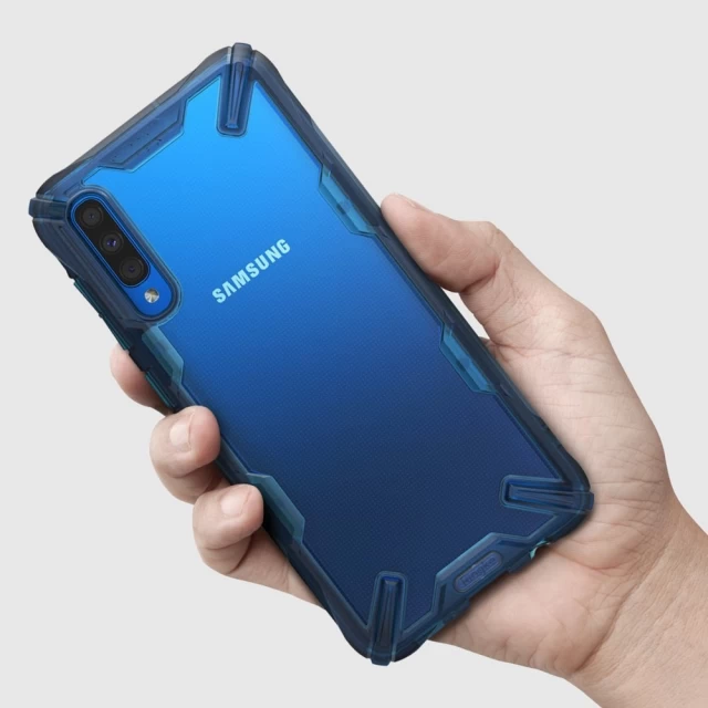 Чехол Ringke Fusion X для Samsung Galaxy A70 Black (8809659045835)