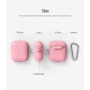 Чохол для навушників Ringke Case для Apple Airpods Pink (8809659048614)