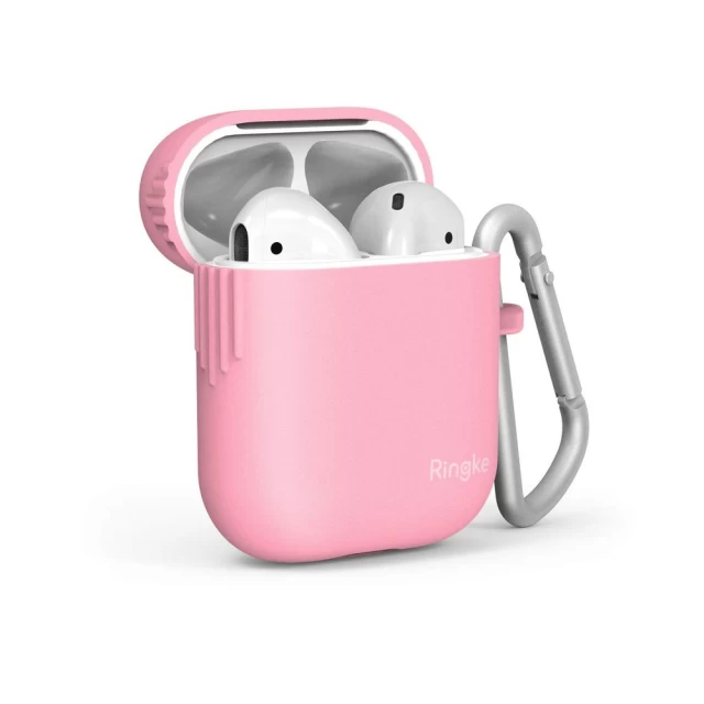 Чохол для навушників Ringke Case для Apple Airpods Pink (8809659048614)