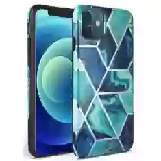 Чехол Tech-Protect Marble для iPhone 12 Mini Blue (0795787715215)