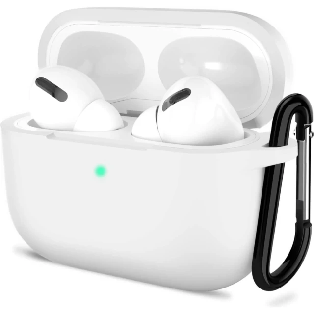 Чохол для навушників Tech-Protect Icon Hook для AirPods Pro 1 | 2 White (0795787712429)