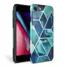 Чехол Tech-Protect Marble для iPhone 7 | 8 | SE 2020 Blue (5906735416893)