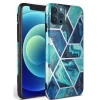 Чохол Tech-Protect Marble для iPhone 12 | 12 Pro Blue (0795787715239)