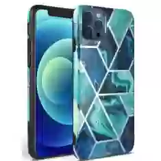 Чехол Tech-Protect Marble для iPhone 12 | 12 Pro Blue (0795787715239)