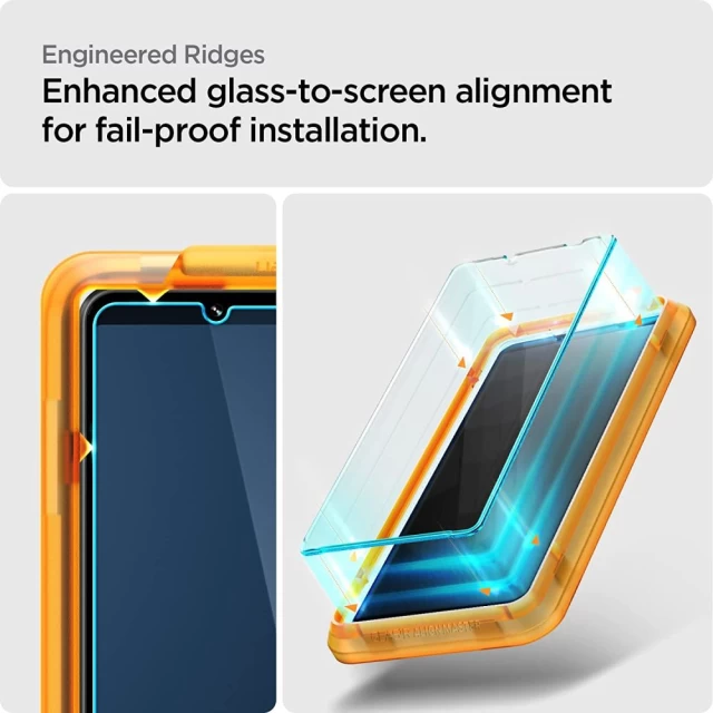 Защитное стекло Spigen ALM Glass.TR для Sony Xperia 1 V (2-pack) Clear (AGL06430)