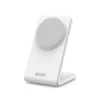 Бездротовий зарядний пристрій Tech-Protect 15W-A23 Magnetic White with MagSafe (9490713934364)