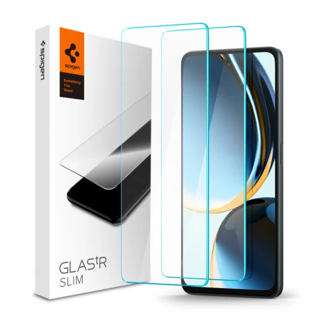 Захисне скло Spigen Glas.TR Slim для Oneplus Nord CE 3 Lite 5G (2-pack) Clear (AGL06505)