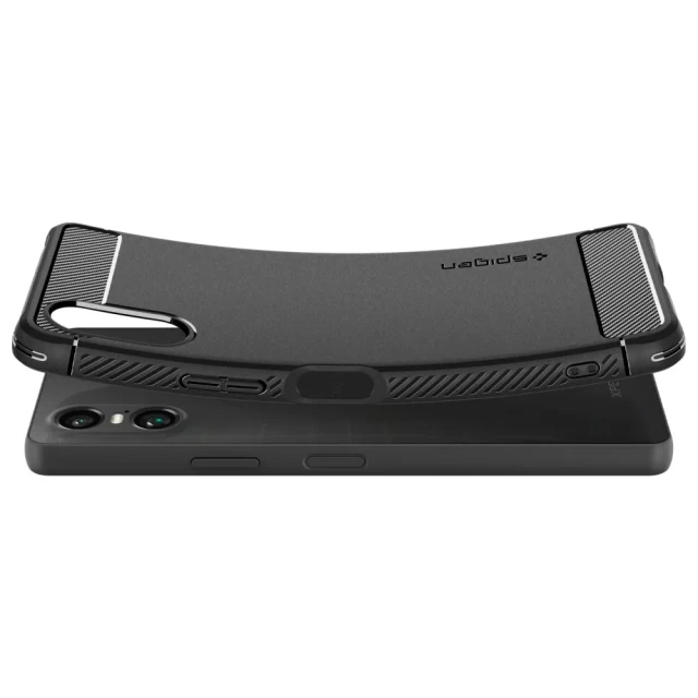 Чехол Spigen Rugged Armor для Sony Xperia 10 VI Matte Black (ACS08298)