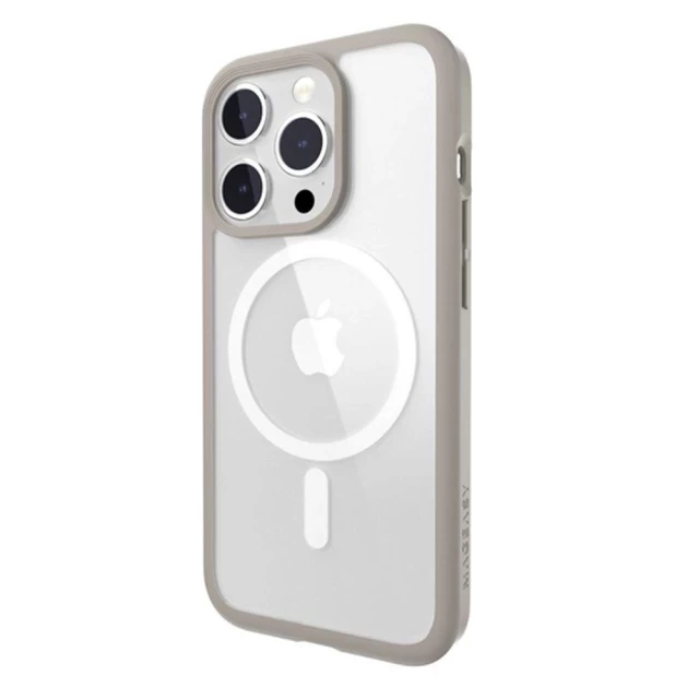 Чехол Switcheasy Roam M для iPhone 15 Pro Grey with MagSafe (MPH56P165GR23)
