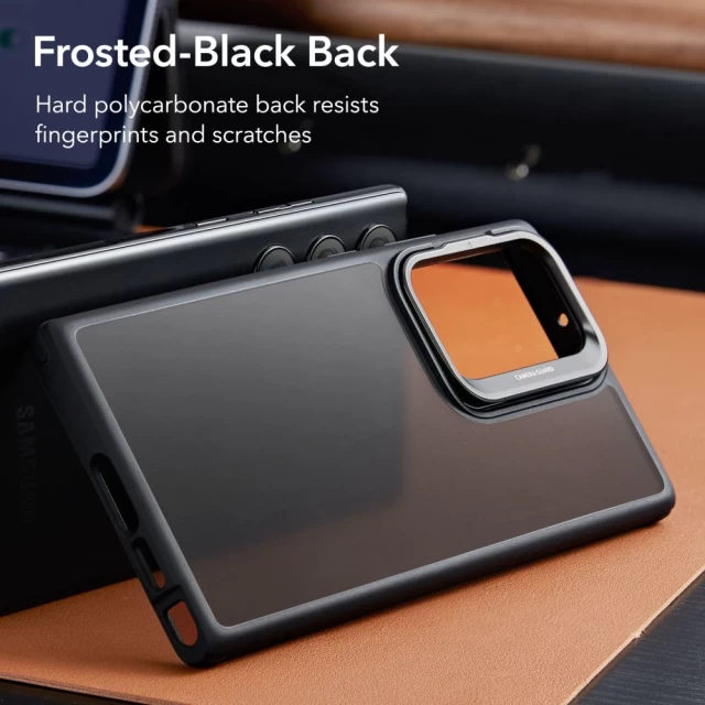 Чохол ESR Classic Kickstand для Samsung Galaxy S23 Ultra Frosted Black (4894240175682)
