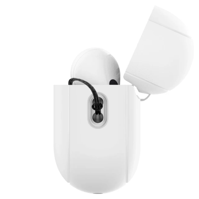 Чохол для навушників Spigen Silicone Fit Strap для AirPods Pro 1 | 2 White Grey (ACS05811)