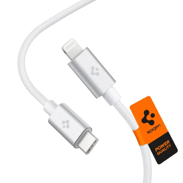 Кабель Spigen Arcwire USB-C to Lightning 2 m White (ACA04467)