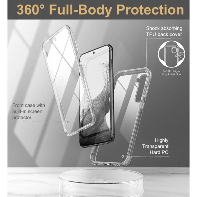 Чохол Tech-Protect Kevlar для Samsung Galaxy S23 Clear (9490713932339)