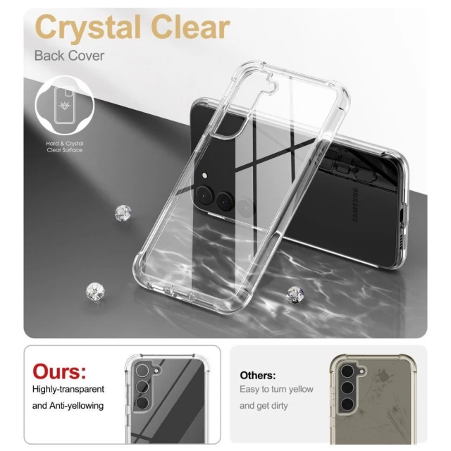 Чохол Tech-Protect Kevlar для Samsung Galaxy S23 Clear (9490713932339)