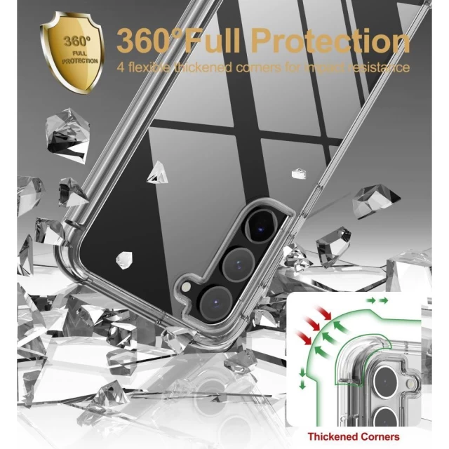 Чохол Tech-Protect Kevlar для Samsung Galaxy S23 Clear (9490713932339)