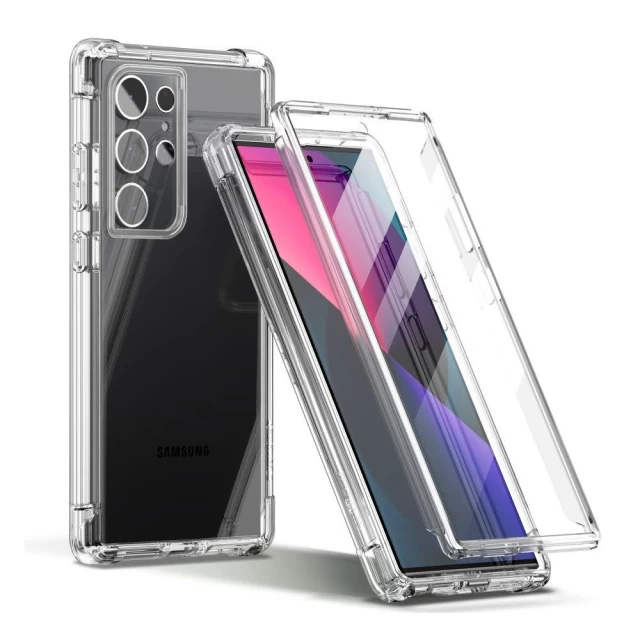 Чехол Tech-Protect Kevlar для Samsung Galaxy S23 Ultra Clear (9490713932353)
