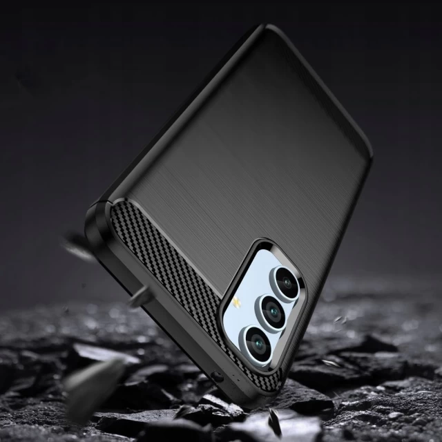 Чехол Tech-Protect TpuCarbon для Samsung Galaxy A34 5G Black (9490713931387)