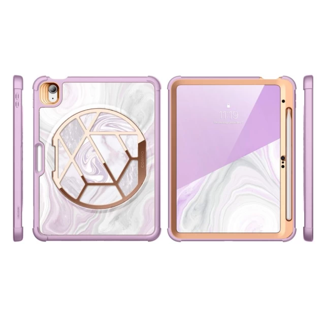 Чехол Supcase Cosmo для iPad 10.9 2022 Marble Purple (843439120648)