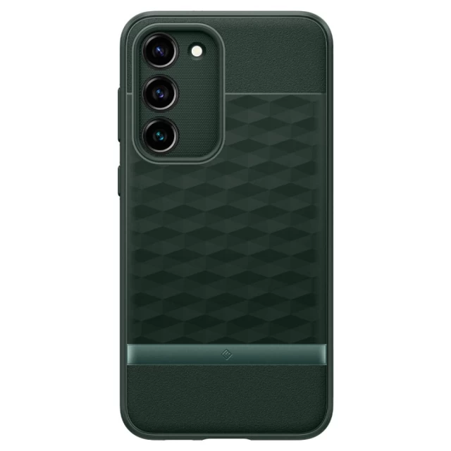Чохол Spigen Caseology Parallax для Samsung Galaxy S23 Midnight Green (ACS05991)