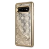 Чохол Guess 4G Peony Liquid Glitter для Samsung Galaxy S10 G973 Gold (GUHCS10PEOLGGO)