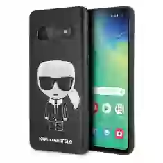 Чехол Karl Lagerfeld Iconic Karl Embossed для Samsung Galaxy S10 G973 Black (KLHCS10IKPUBK)