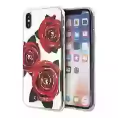 Чехол Guess Flower Desire для iPhone XS Max Red Roses (GUHCI65ROSTR)