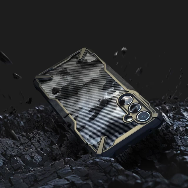 Чохол Ringke Fusion X для Samsung Galaxy A54 5G Camo Black (8809919303484)