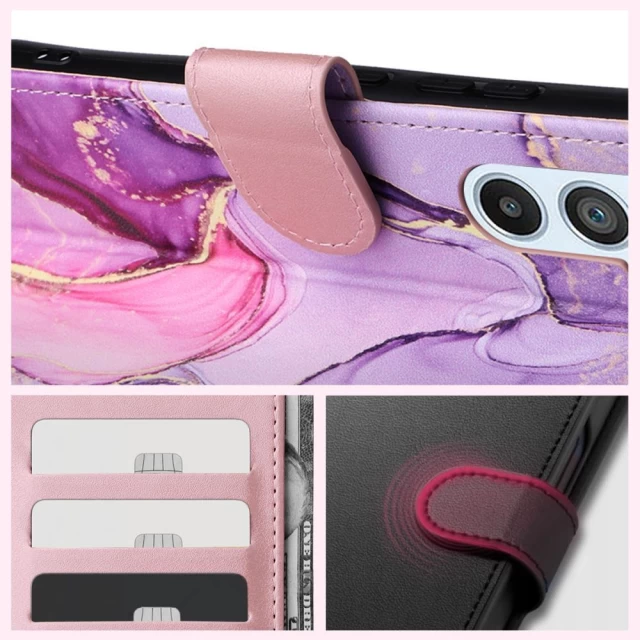 Чехол-книжка Tech-Protect Wallet для Samsung Galaxy A54 5G Marble (9490713931271)