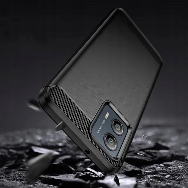 Чохол Tech-Protect TpuCarbon для Motorola Moto G53 5G Black (9490713932728)