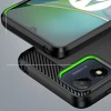 Чехол Tech-Protect TpuCarbon для Motorola Moto E13 Black (9490713932605)