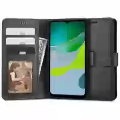 Чохол-книжка Tech-Protect Wallet для Motorola Moto E13 Black (9490713932629)