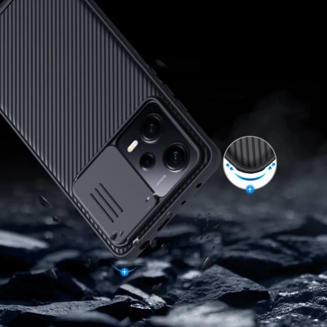 Чохол Nillkin CamShield для Xiaomi Redmi Note 12 Pro | Poco X5 Pro 5G Blue (6902048260535)