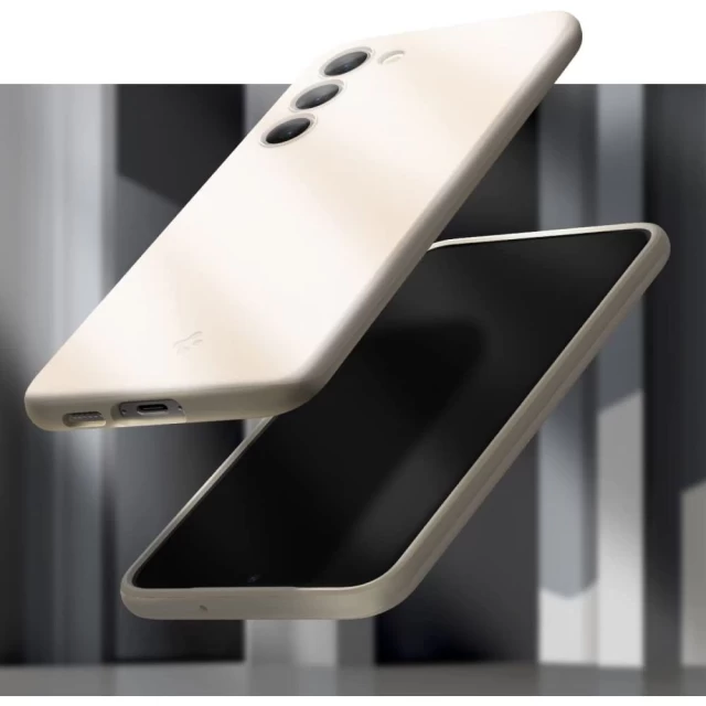 Чехол Spigen Thin Fit для Samsung Galaxy S23 Pearled Ivory (ACS06083)