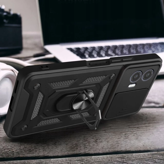 Чохол Tech-Protect CamShield Pro для Motorola Moto G73 5G Black (9490713932810)