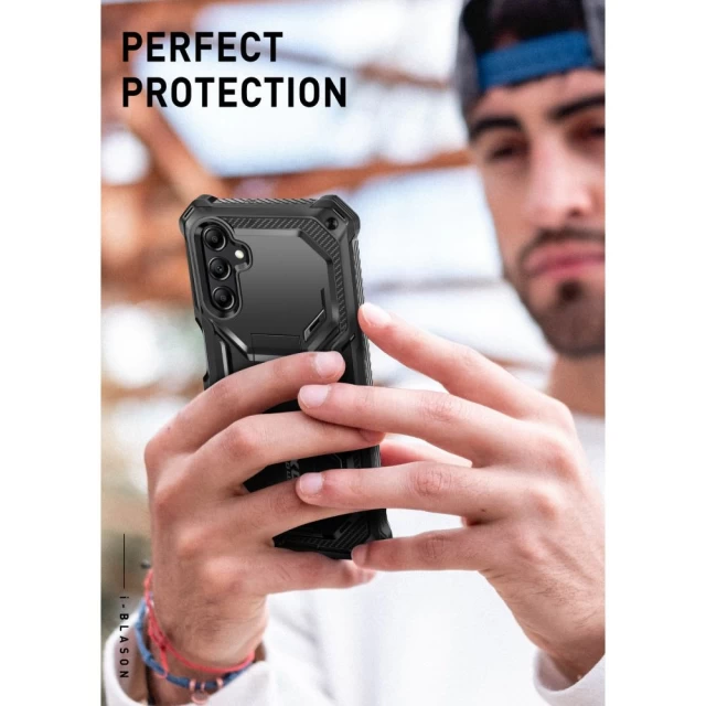 Чехол и защитное стекло Supcase IBLSN Armorbox для Samsung Galaxy A14 (A145 | A146) Black (843439121829)