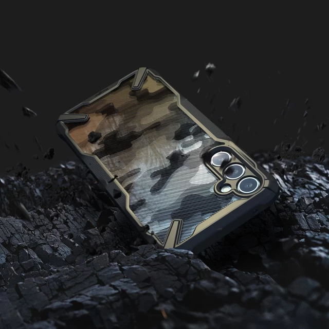 Чохол Ringke Fusion X для Samsung Galaxy A34 5G Camo Black (8809919303545)