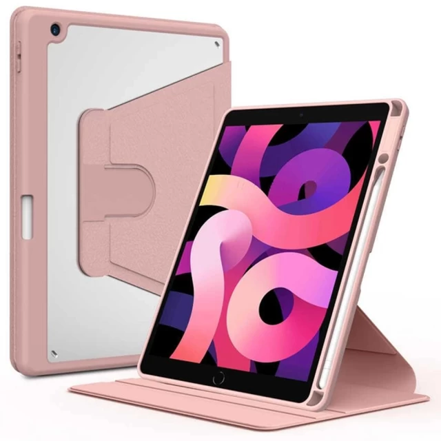 Чехол WIWU Waltz Rotative Case для iPad 10.2 2021/2020/2019 | Air 3 10.5 2019 | Pro 10.5 Pink
