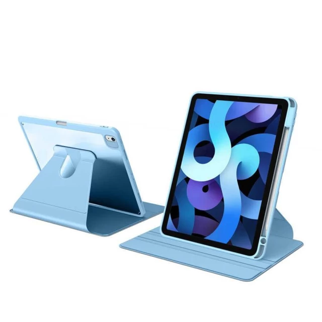 Чехол WIWU Waltz Rotative Case для iPad 10.9 2022 Light Blue