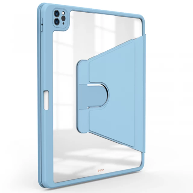 Чехол WIWU Waltz Rotative Case для iPad Pro 12.9 2022 | 2021 | 2020 Light Blue