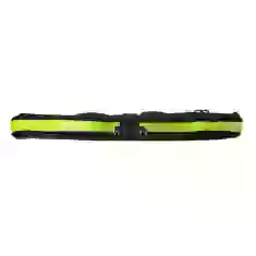 Спортивная сумка на пояс HRT Running Belt Black/Green (758399855908)