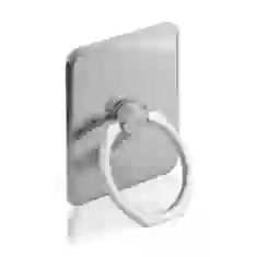 Кільце-тримач для смартфона HRT Ring Holder Silver (7426790582855)