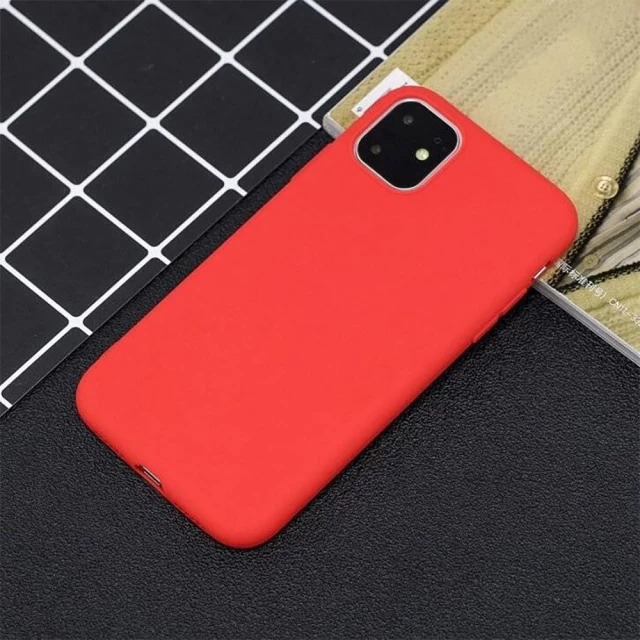 Чохол HRT Silicone Case для iPhone 11 Red (7426825376282)